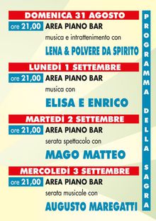 programma sagra sfogline