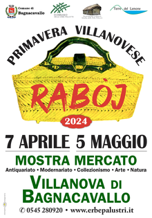 Raboj mostra mercato primaverile - Villanova di Bagnacavallo (RA)