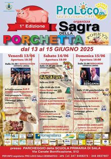 sagra della porhcetta Sala di Cesenatico