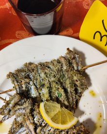 Sardoncini dell'Osteria Aisem San Crispino