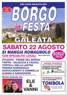 Borgo in Festa Galeata