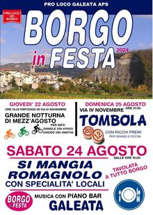 Borgo in Festa Galeata