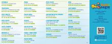 Calendario tascabile di tutte le Feste del territorio feantino dell'Associazione Feste e Sagre APS
