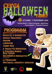 Locandina Cervia Halloween Family