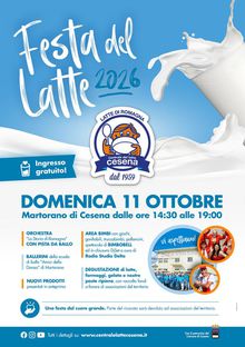 festa Latte 2026 Cesena