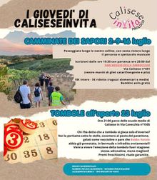 i giovedì di caliseseinvita