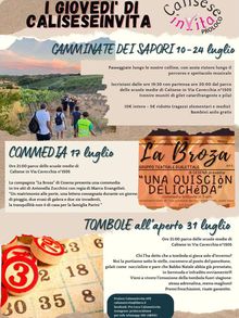 i giovedì di caliseseinvita
