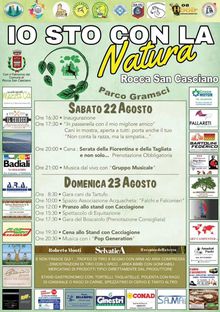 io sto con la natura rocca san casciano
