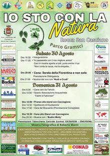 io sto con la natura rocca san casciano