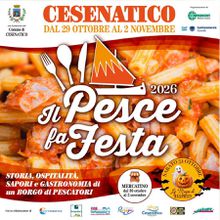Locandina Il Pesce fa Festa Cesenatico 2026