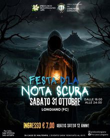 locandina dlla festa d'la nota scura a Longiano
