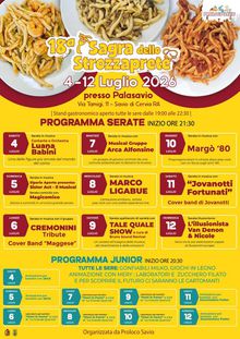 programma sagra strozzaprete