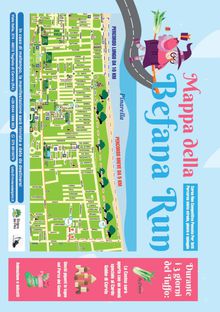 Mappa Befana Run Tagliata Cervia