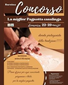 Sagra Pagnotta Sarsina concorso miglior pagnotta