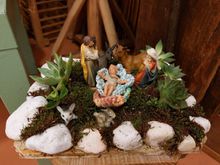 presepi capanna bambinello