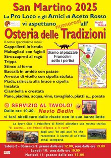 Osteria San Martino Santarcangelo