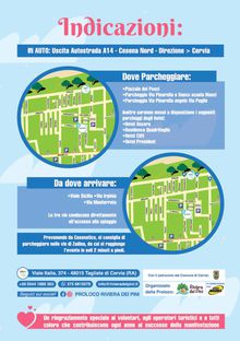 parcheggi Befana Run Tagliata Cervia