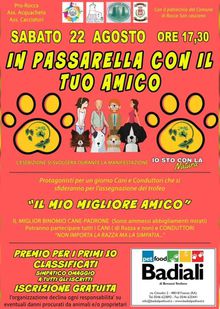 passerella con il tuo amico