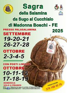 Sagra Salamina Sugo Cucchiaio Madonna Boschi