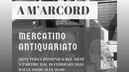 A m'arcord. Mercatino dell'antiquariato