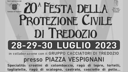 20° Festa della Protezione Civile di Tredozio