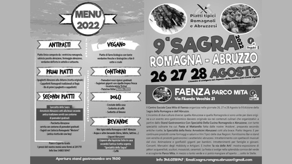 9° Sagra Romagna - Abruzzo - RIMANDATA!