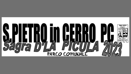Sagra D'la Picula
