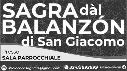 Sagra dàl Balanzòn di San Giacomo