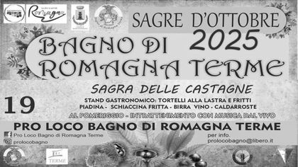 Sagre d'ottobre: Sagra delle Castagne.