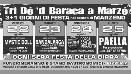 Tri dè 'd baraca a Marze'