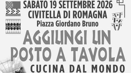 Aggiungi un posto a tavola