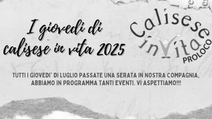 I Giovedì di CaliseseInvita