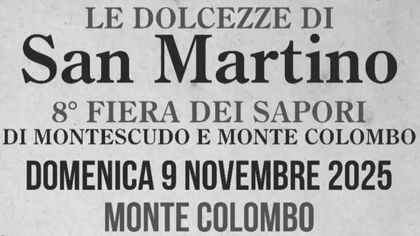 17° Le dolcezze di San Martino 8° Fiera dei Sapori