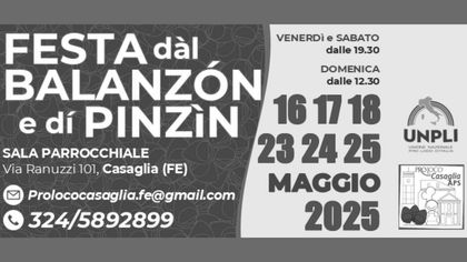Festa dal Balanzòn e di Pinzìn