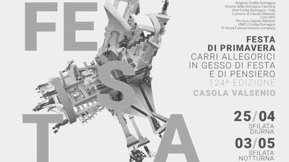 Festa di Primavera. Carri allegorici di gesso e di pensiero