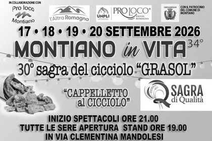 34° Montiano in Vita - 30° Sagra del cicciolo