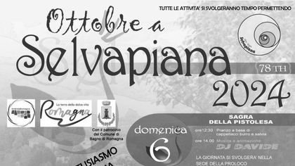 Ottobre a Selvapiana: Sagra della Pistolesa