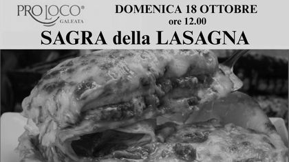 Sagra della Lasagna. Festa dei Sapori