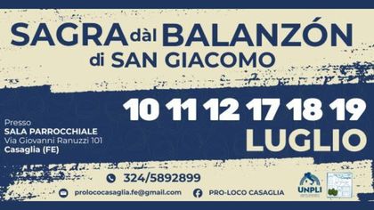 Sagra dàl Balanzòn di San Giacomo