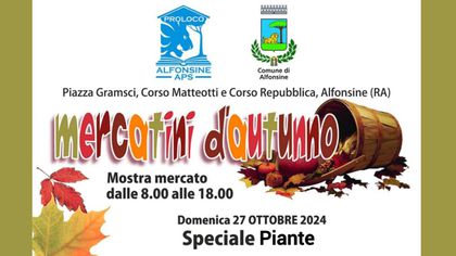 Mercatini d'autunno: Speciale Piante