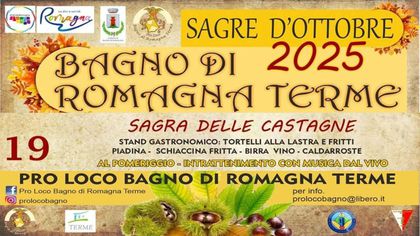 Sagre d'ottobre: Sagra delle Castagne.