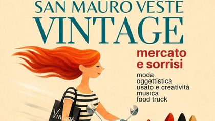 San Mauro veste vintage