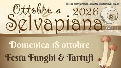 Ottobre a Selvapiana: Festa Funghi e Tartufi