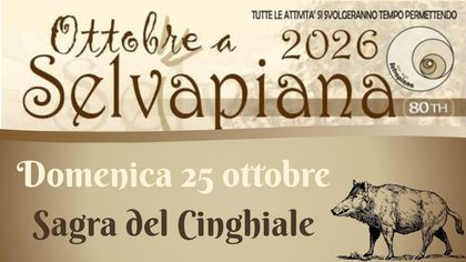 Ottobre a Selvapiana: Festa del Cinghiale