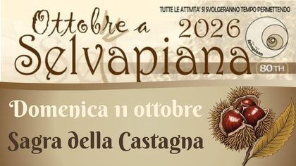 Ottobre a Selvapiana: Festa della Castagna