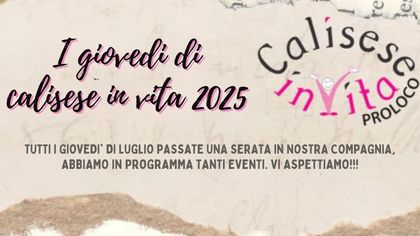 I Giovedì di CaliseseInvita