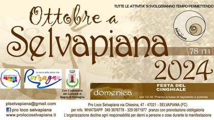 Ottobre a Selvapiana: Festa del Cinghiale