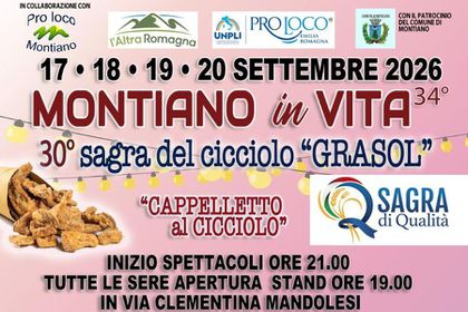 34° Montiano in Vita - 30° Sagra del cicciolo