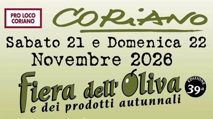 39° Fiera dell'Oliva e dei Prodotti autunnali