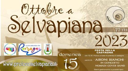 Ottobre a Selvapiana: Festa della Castagna